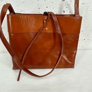 Kara The Crossbody Chestnut Leather Bag Purse